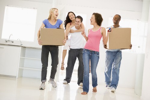A quote discussion for a home move from a terrace or apartment