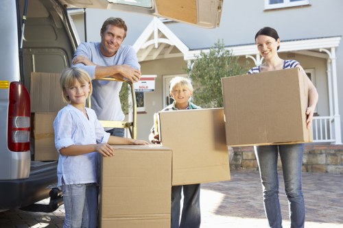 Careful packing and loading during a Collierswood removals service