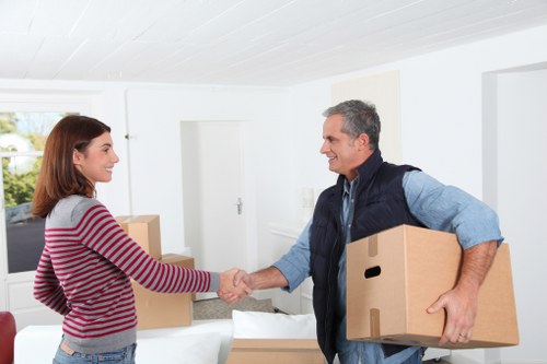 Commercial removals planning for a local business move