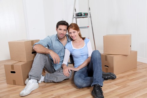 Supervisor reviewing safety procedures before a move