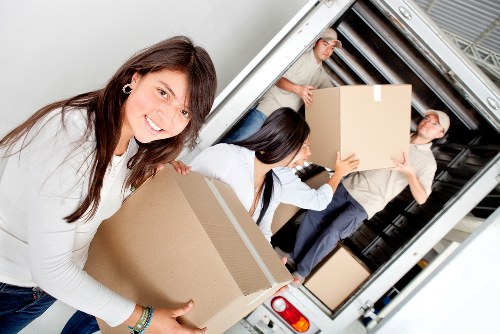 Local removal van service for homes and businesses in Colliers Wood